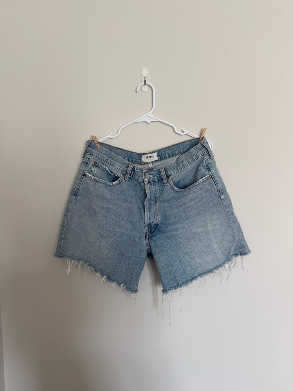 Agolde Parker Denim Short